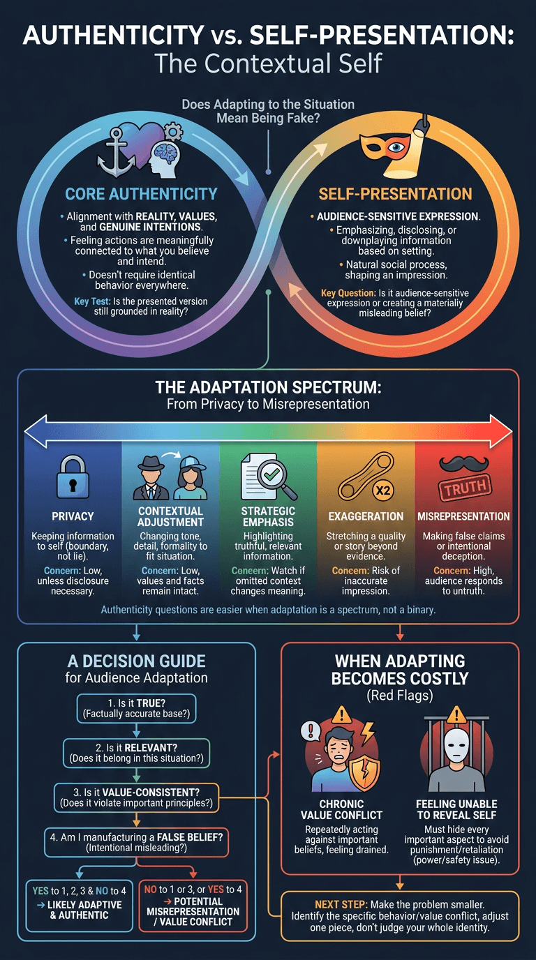 Authenticity vs Self-Presentation