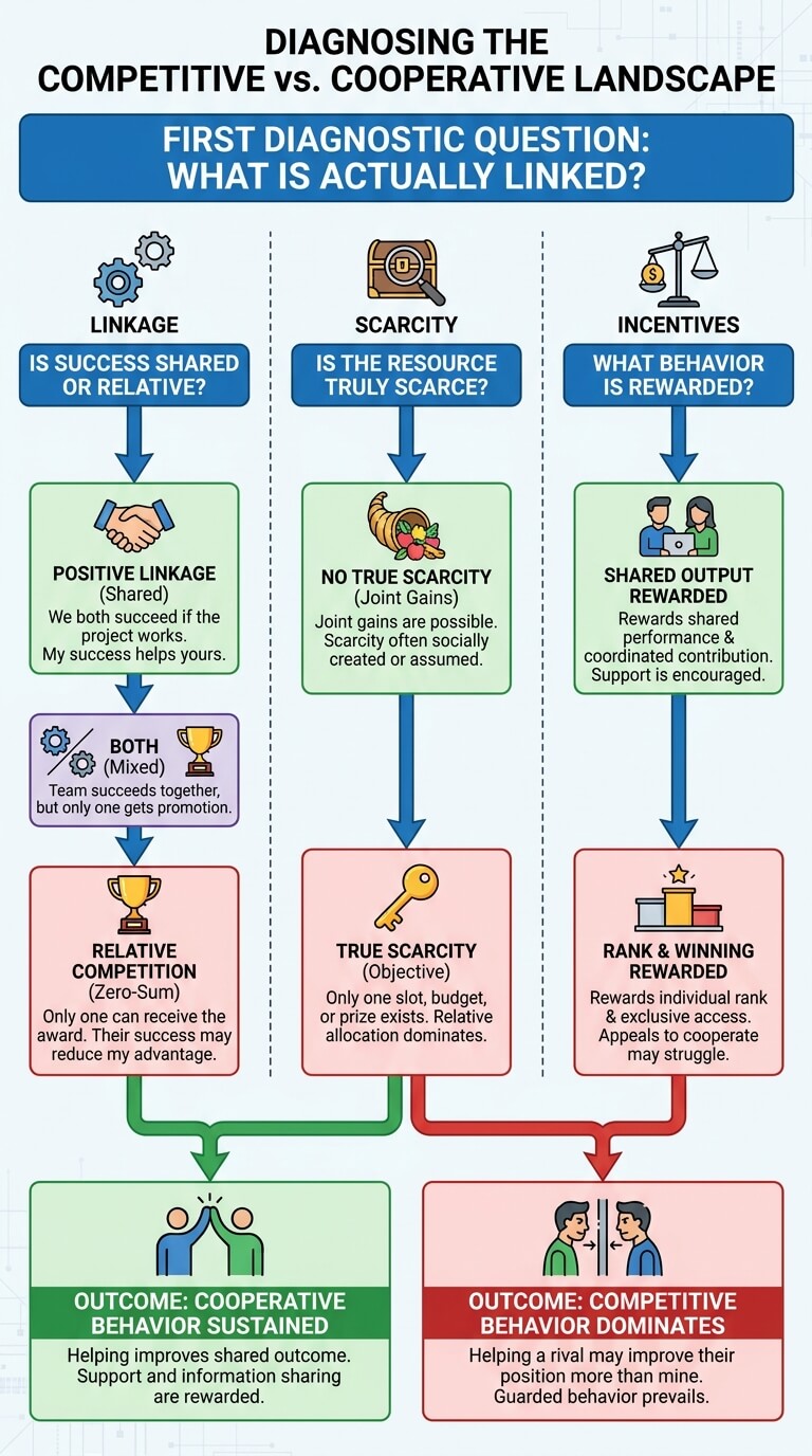 First Diagnostic Question: What Is Actually Linked?