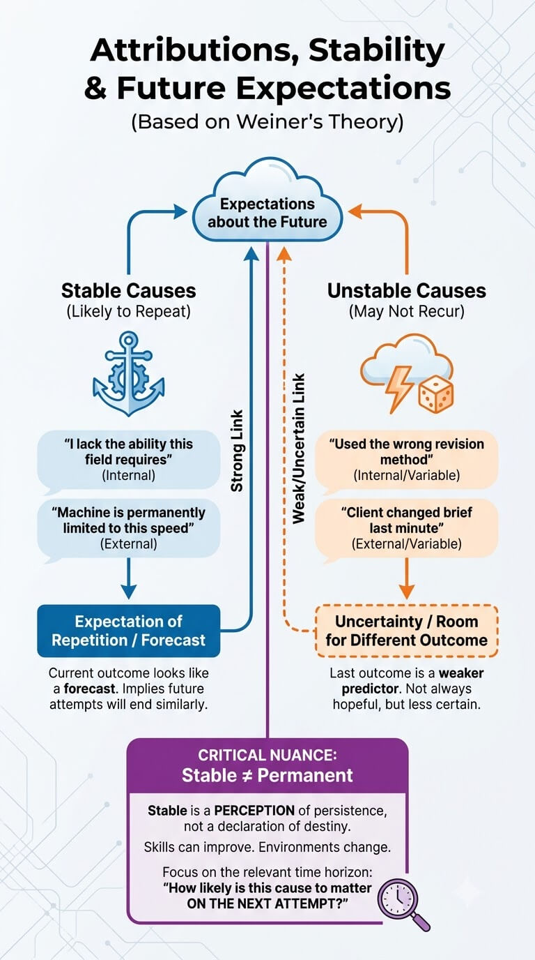 Stability and Expectations About the Future
