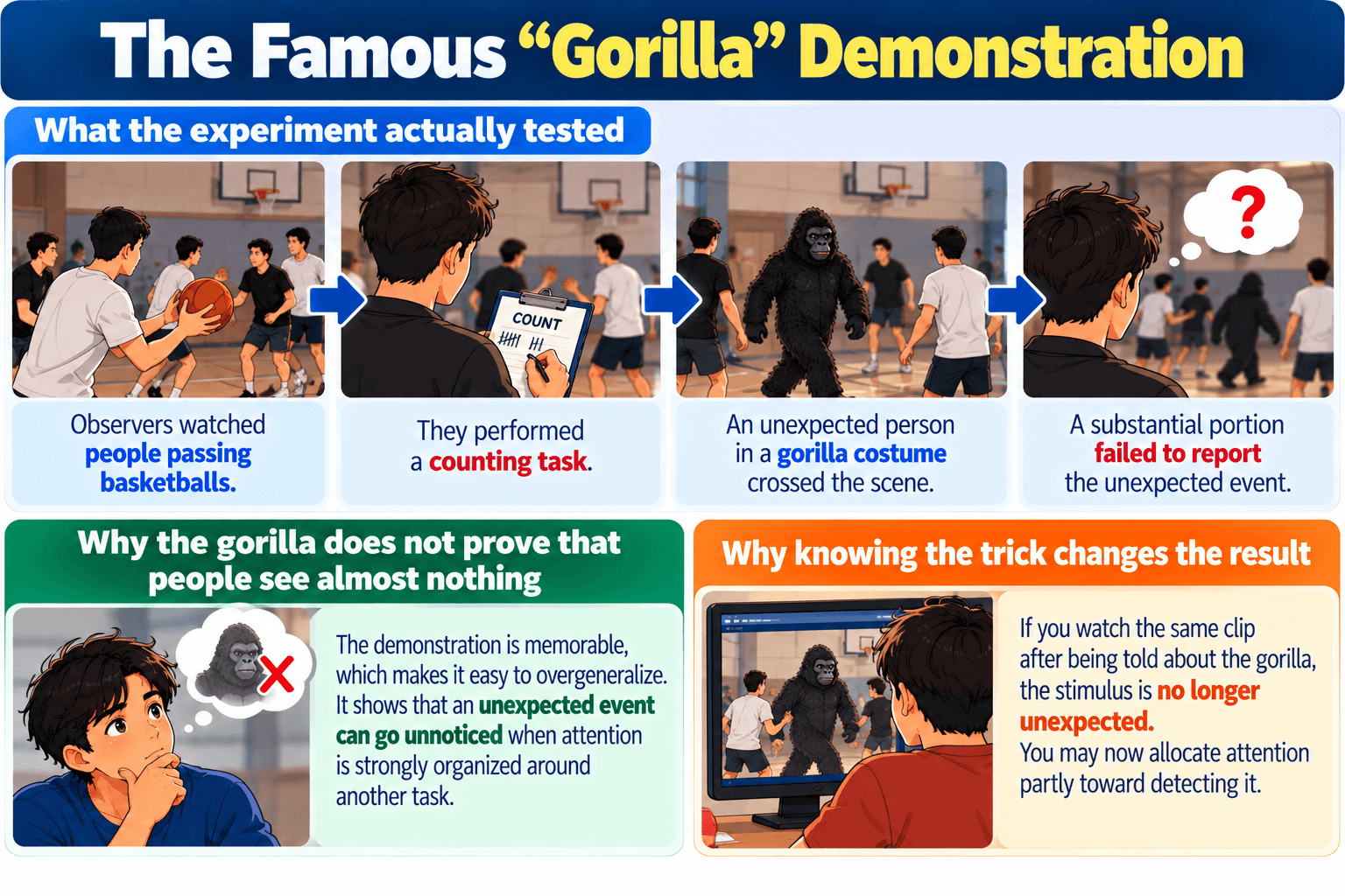 The Famous “Gorilla” Demonstration