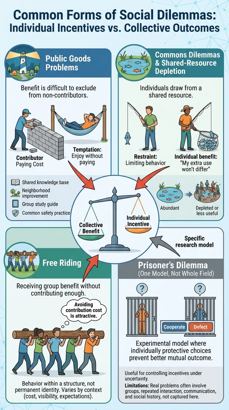 Common Forms of Social Dilemmas
