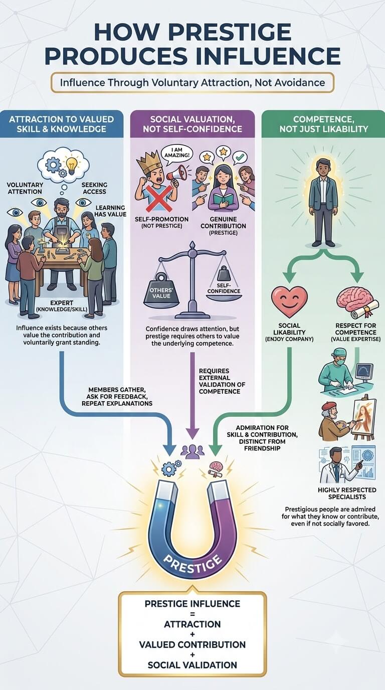 How Prestige Produces Influence