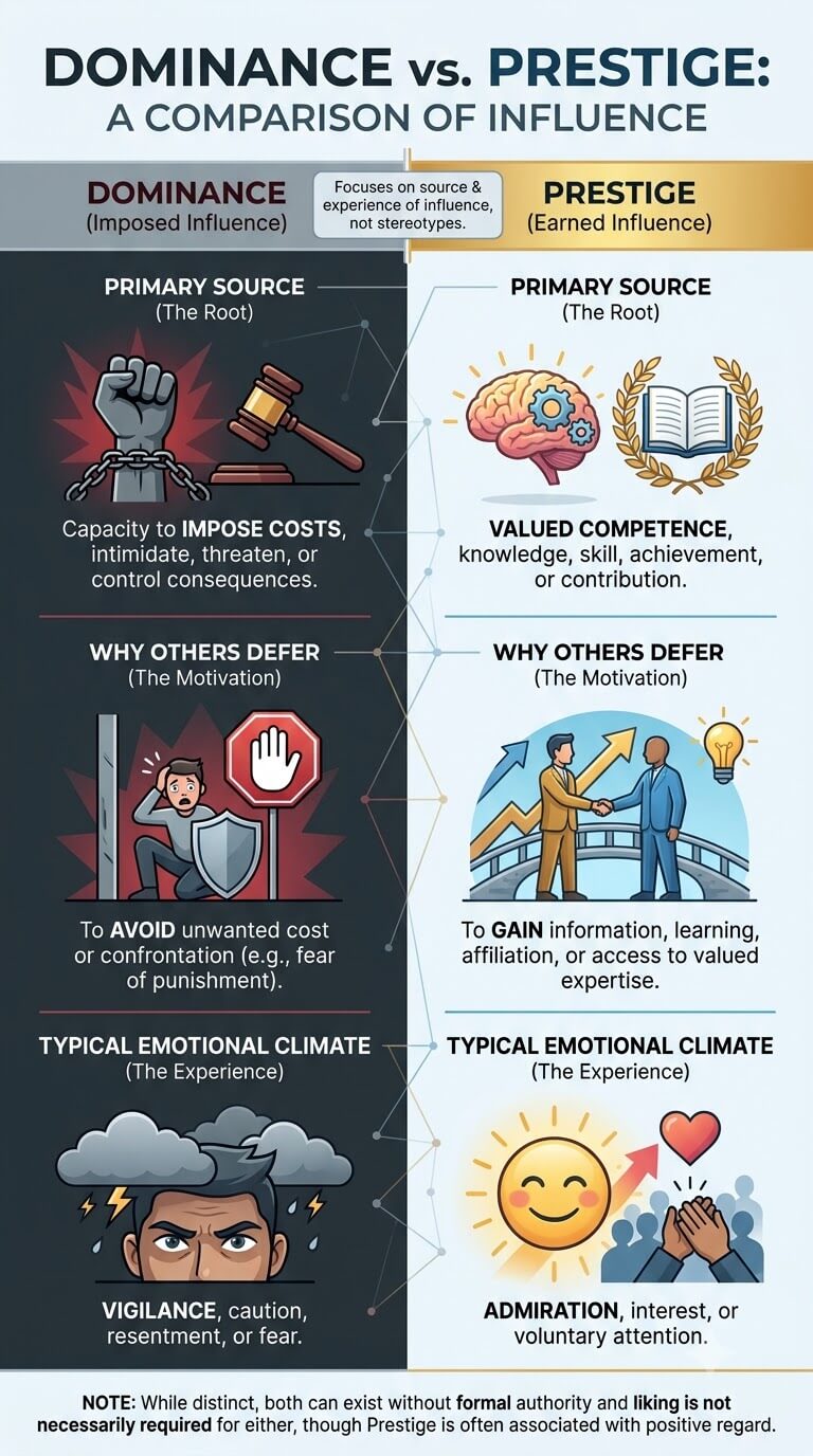 Dominance vs Prestige: Side-by-Side Comparison