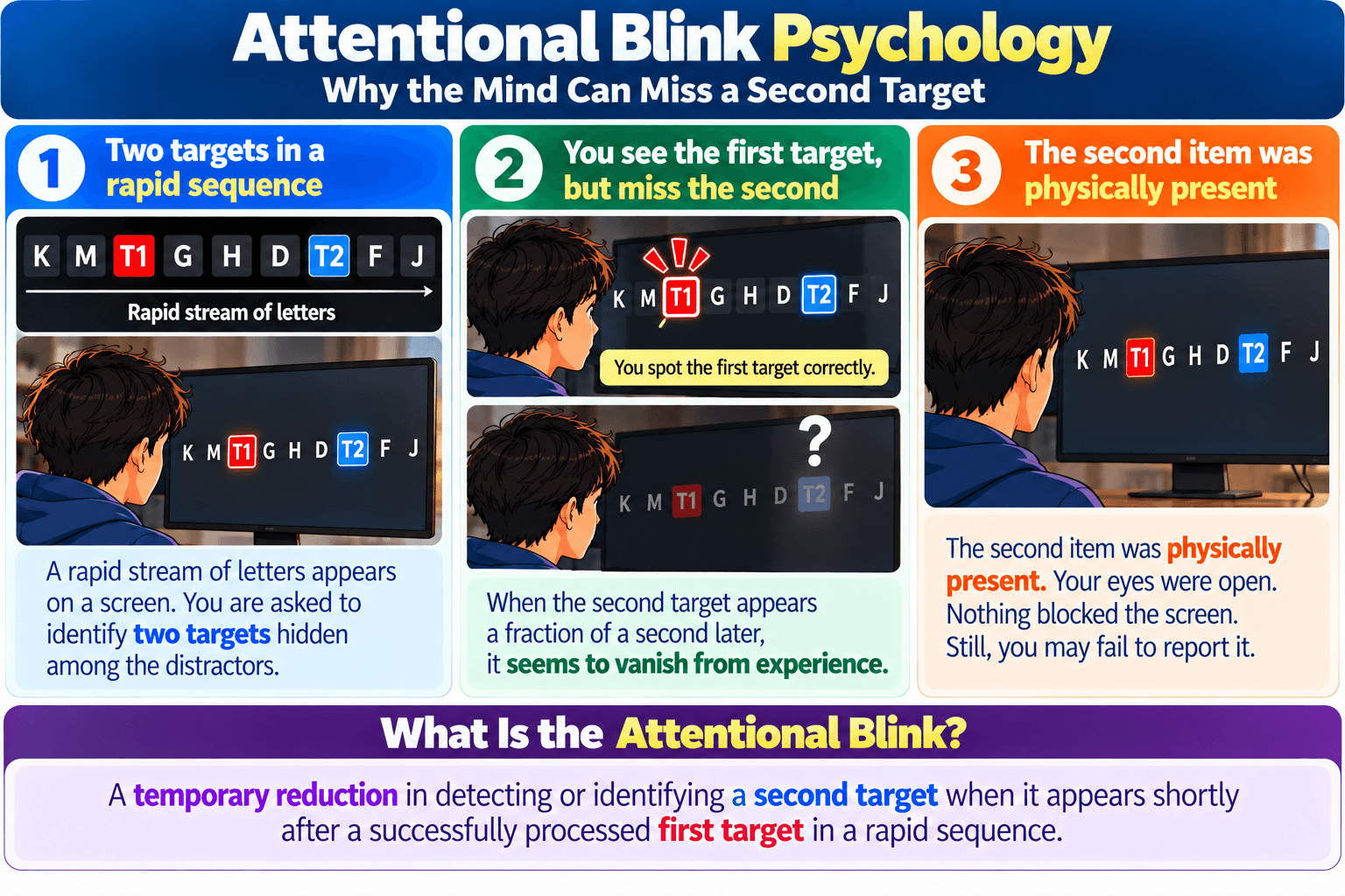Attentional Blink Psychology