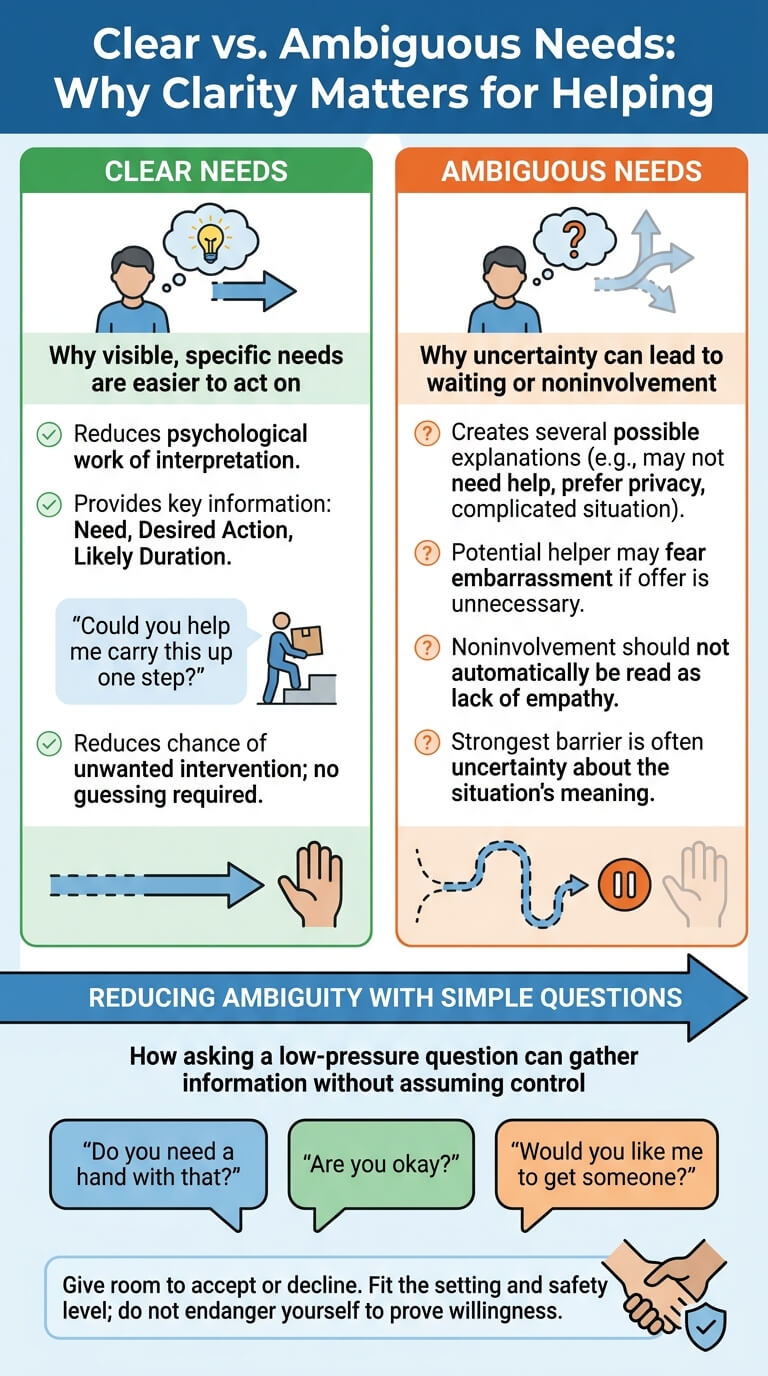 Clear vs Ambiguous Need