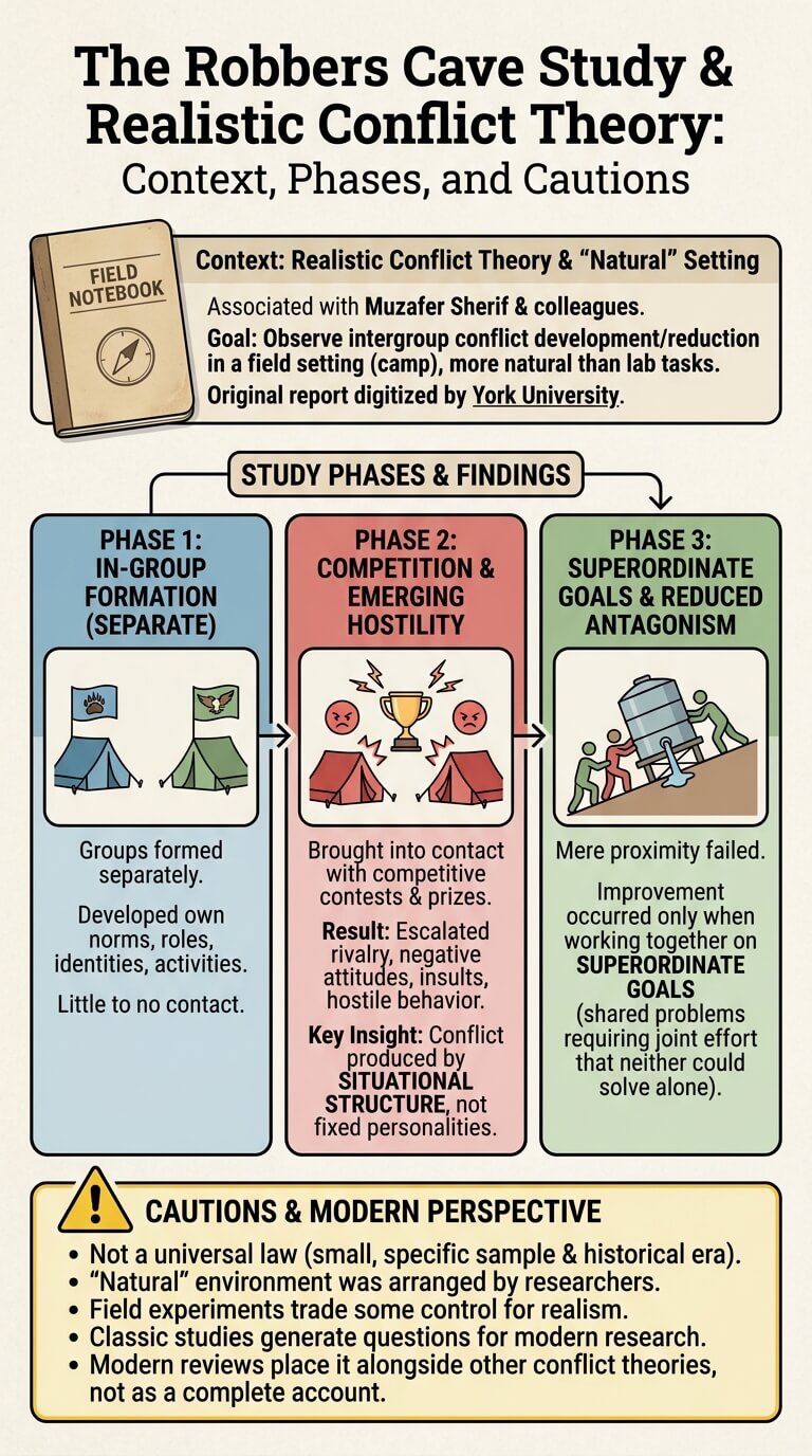 The Robbers Cave Studies in Context