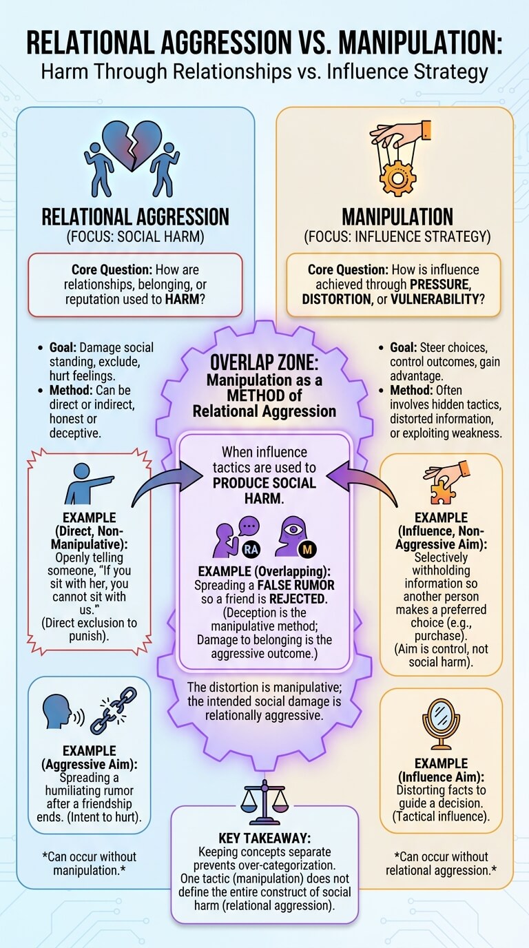 Relational Aggression vs Manipulation