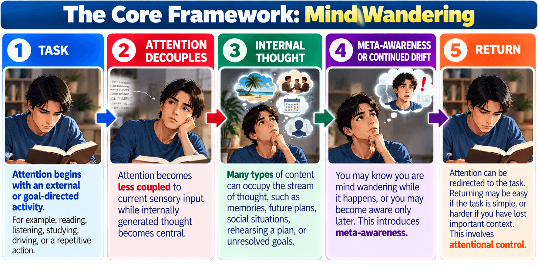 Mind Wandering Psychology