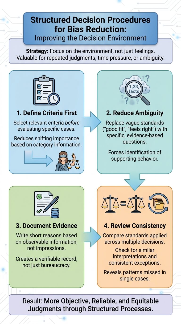 Structured Decision Procedures