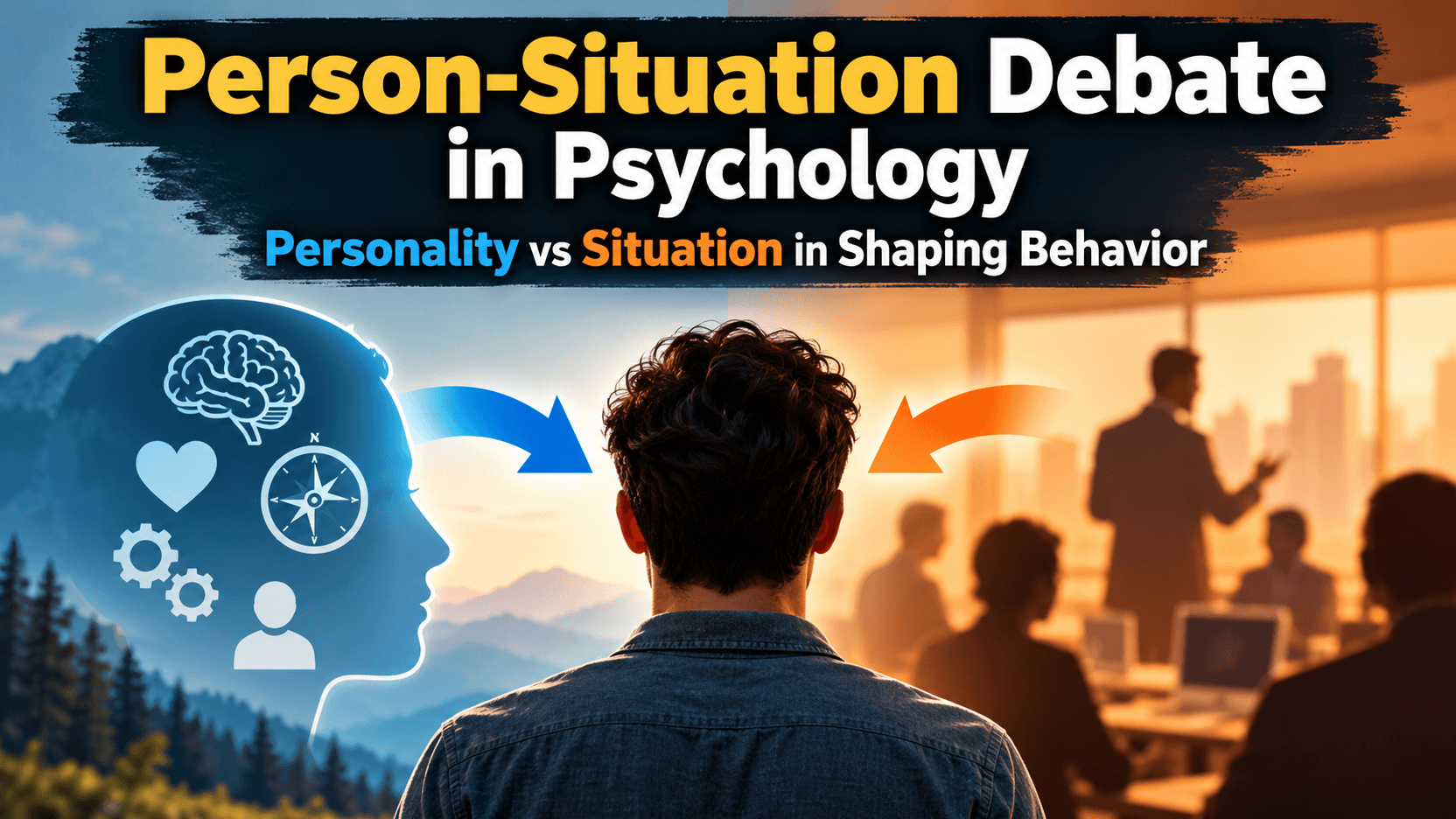 Person-Situation Debate in Psychology: Personality vs Situation in Shaping Behavior