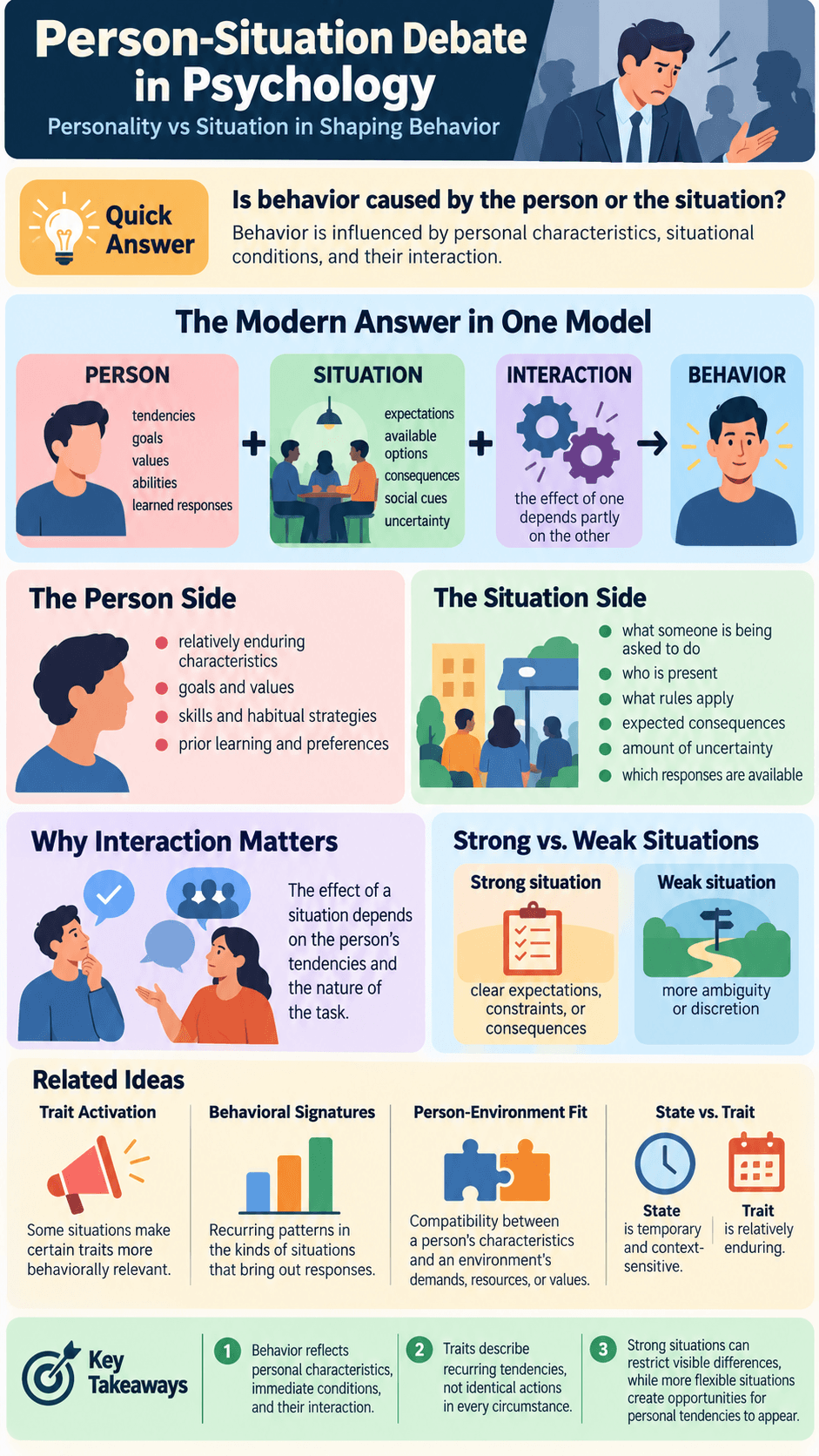 Person-Situation Debate in Psychology