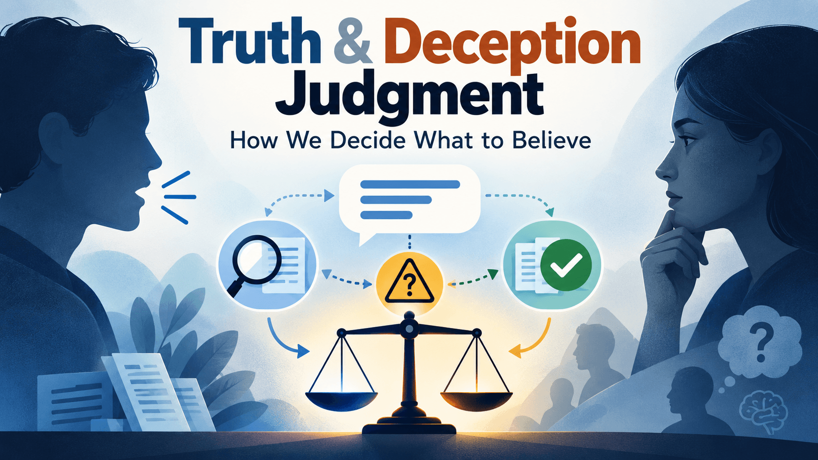 Truth and Deception Judgment Psychology: How We Decide What to Believe thumbnail