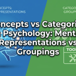 Concepts vs Categories in Psychology: Mental Representations vs Groupings thumbnail