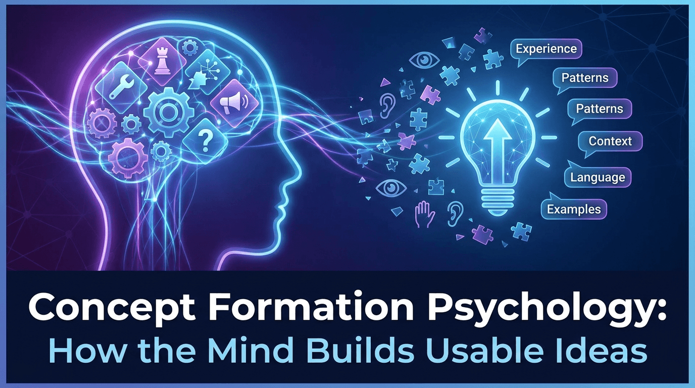 Concept Formation Psychology: How the Mind Builds Usable Ideas thumbnail