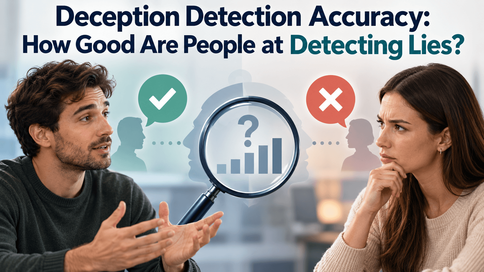 Deception Detection Accuracy: How Good Are People at Detecting Lies?