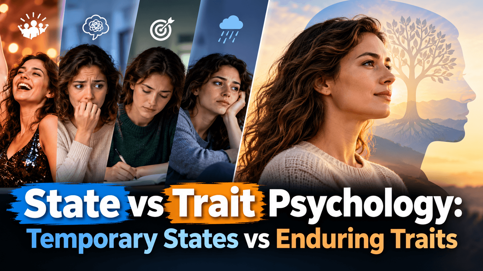 State vs Trait Psychology: Temporary States vs Enduring Traits