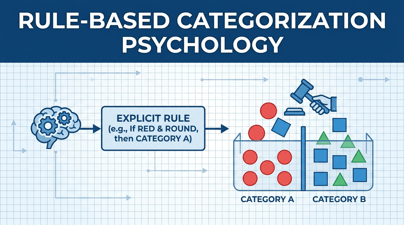 Rule-Based Categorization Psychology: When Explicit Rules Define What Belongs