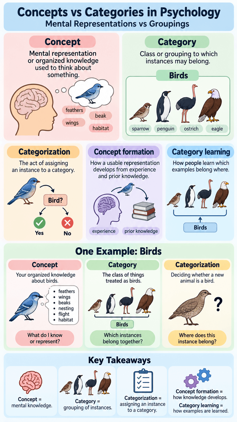 Quick Answer: A Practical Distinction Between Concepts and Categories