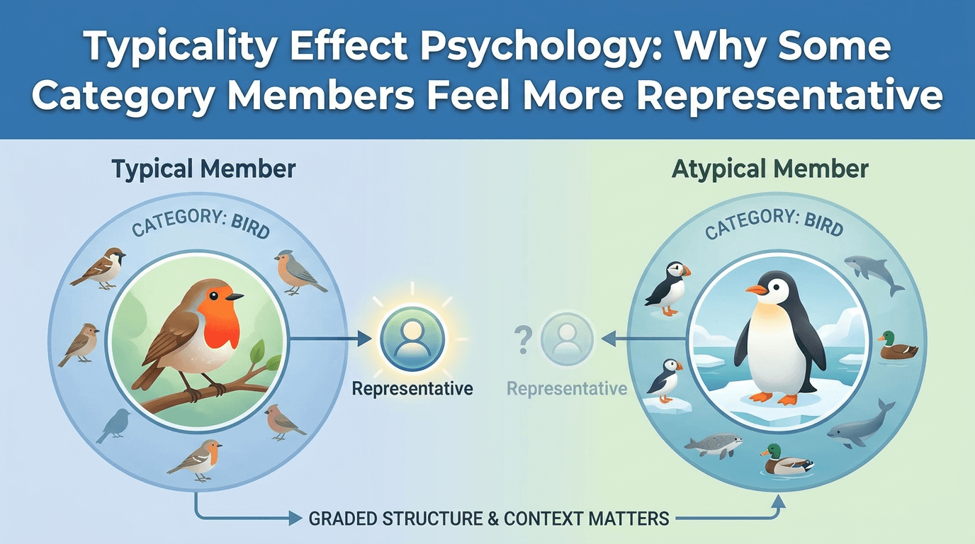 Typicality Effect Psychology: Why Some Category Members Feel More Representative