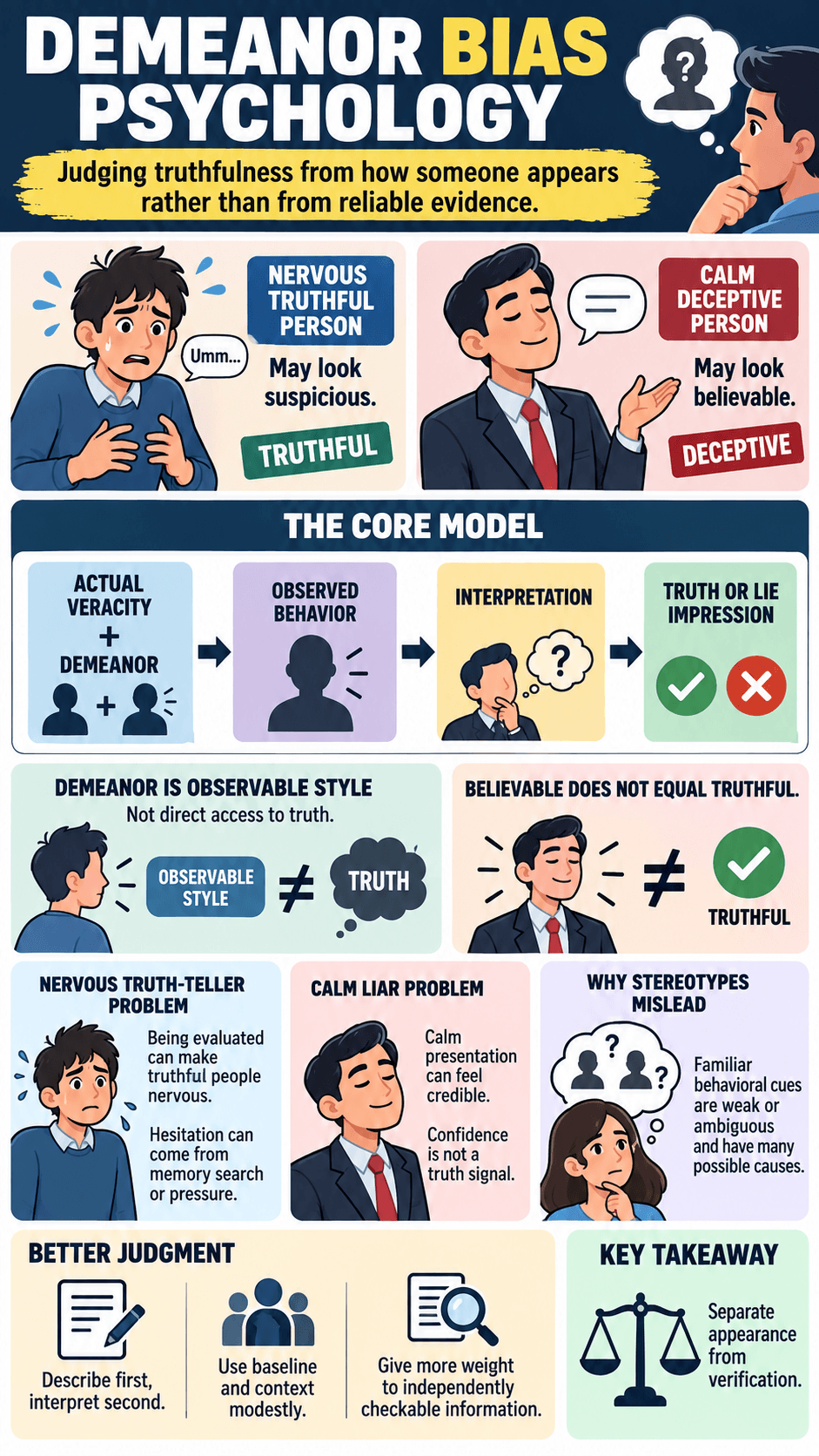 Demeanor Bias Psychology