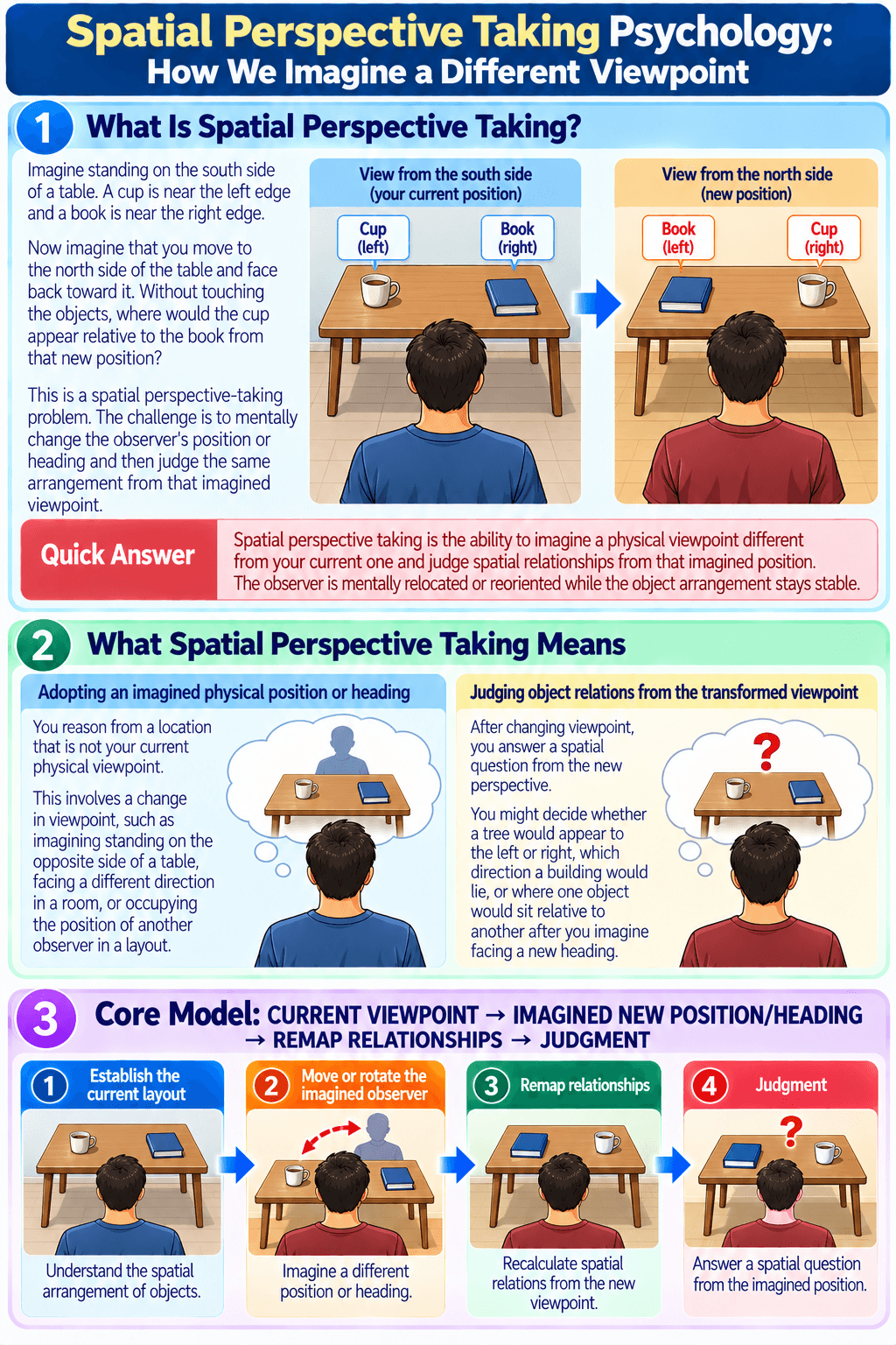 Spatial Perspective Taking Psychology