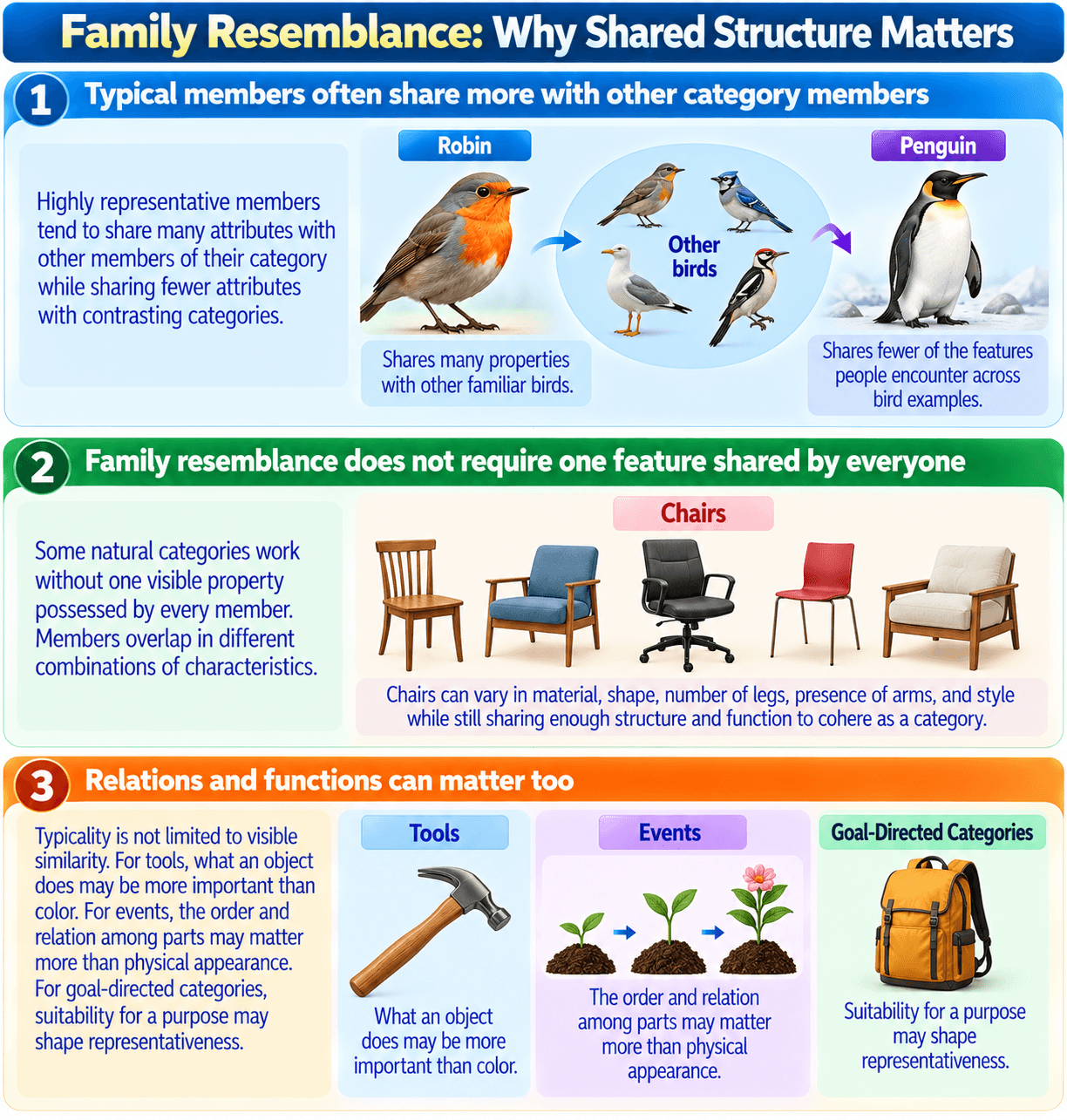 Family Resemblance: Why Shared Structure Matters