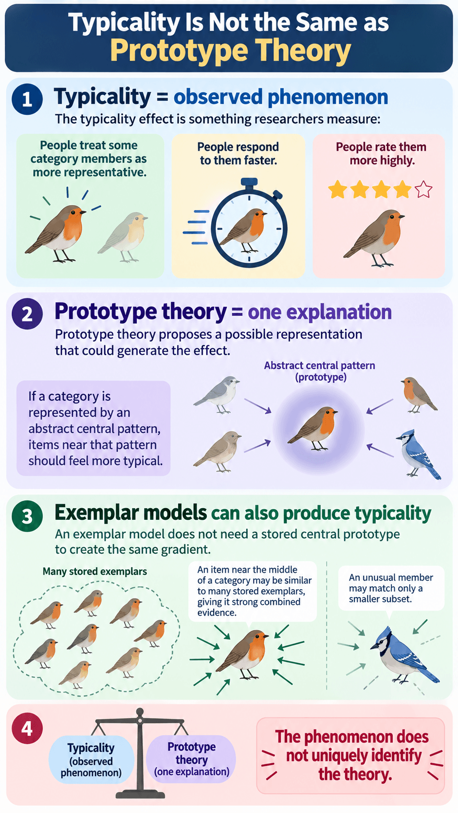 Typicality Is Not the Same as Prototype Theory