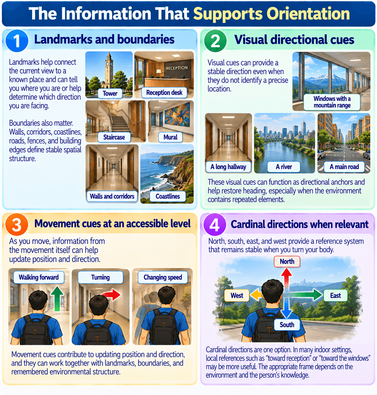 The Information That Supports Orientation
