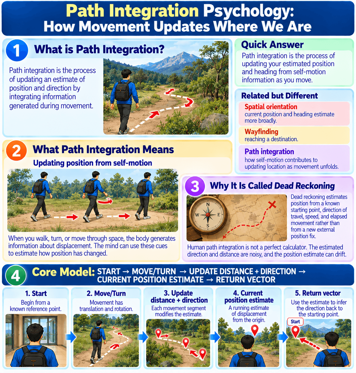 Path Integration Psychology