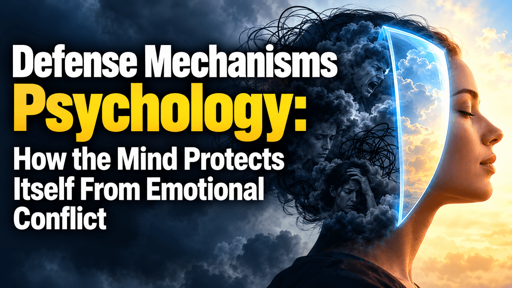 Defense Mechanisms Psychology: How the Mind Protects Itself From Emotional Conflict thumbnail