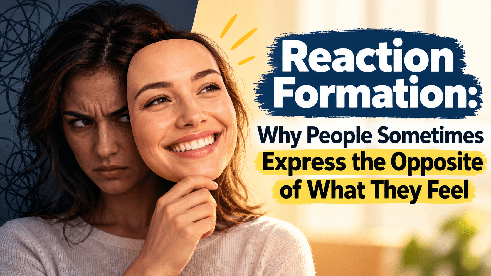 Reaction Formation: Why People Sometimes Express the Opposite of What They Feel thumbnail
