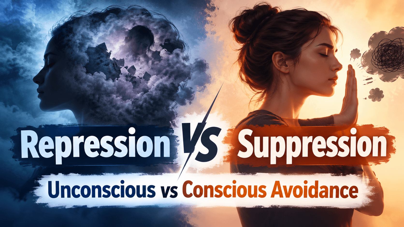 Repression vs Suppression: Unconscious vs Conscious Avoidance